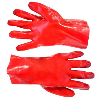 Рукавички гумові олієстійкі 35 см Technics Master | 16-226