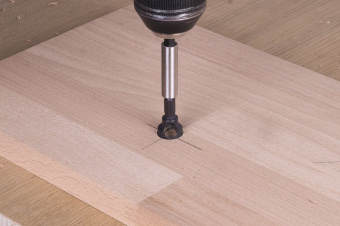 Wolfcraft зенкер для поперечных отверстий Ø 20 // 4374000