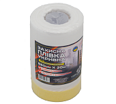 VIROK Плівка захисна з малярним скотчем 550мм х 20м х 1,6мм  | 23V501