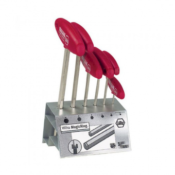 WIHA Набор отверток Classic, с шестигранником и Т-образной рукояткой,VB 7предметов | W00953