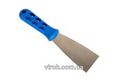 VIROK Шпатель малярний Профі : 60 мм. нержавійка, пластмасова ручка  | 18V606