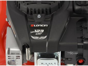 Газонокосарка бензинова YATO 2,1кВт, ширина різання: Ø= 41см, травозбірник- 40л