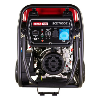 Дизельний генератор КВІТКА PRO SCD7000E + олива (6 кВт) (110-7008)