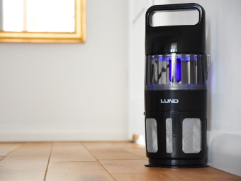 Світильник проти комах з вентилятором LUND, від електр. мережі 230 В, 15 Вт, 150х380 мм(DW)