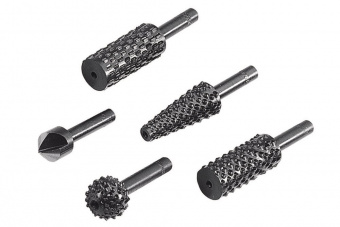 Wolfcraft набор рашпилей и зенкеров  // 2540000