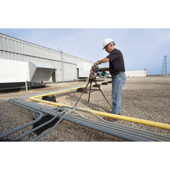 Акумуляторна стрічкова пила Bosch GCB 18V-63 (18 В, без АКБ, 162 м/хв) (06012A0400)