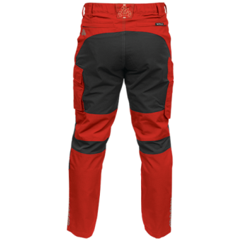 Штани робочі 4-WAY стреч SERWAL оранжево-чорні YATO розм XL/ 92-98 см, ріст- 178-188 см, 11 кишень