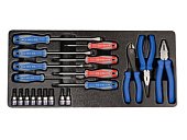 KING TONY Набор инструмента комбинированный отверток и пасатиж 20 предметов | 9-90220MR