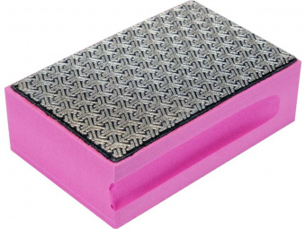 YATO Губка абразивна, алмазна, для шліфувальна до скла, граніту, керам YATO: 90х 60х 30 мм, з гранул