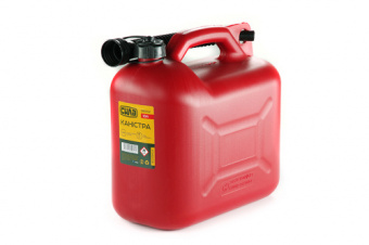 Канистра пластиковая 10л HDPE с лейкой СИЛА