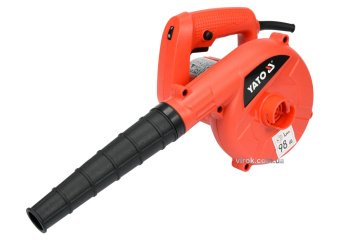 YATO Порохотяг мережевий YATO: 600Вт, 16000 об/хв, продуктивність- 4 м³/хв, кабель l= 2 м + 2 насадк