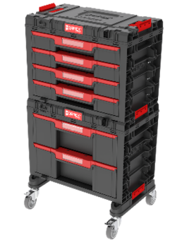 QBRICK SYSTEM Набір ящиків PRIME WORKSHOP DRAWERS Set 2 (540x370x855мм)