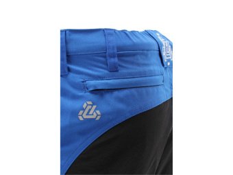 Штани робочі 4-WAY стреч SERWAL синьо-чорні YATO розм 3XL/ 100-106 см, ріст- 186-196 см, 11 кишень