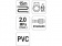 YATO Шланг пневматичний ПВХ на бобіні YATO з швидкоз'єдн. наконеч-ми; Ø=10мм, макс. тиск 20Bar, l=15