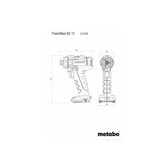 Набір акумуляторних інструментів Metabo Combo Set 2.7.1 (12 В, 2 А*год) (685166000)