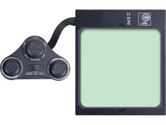 Щиток електрозварювальника YATO серія WIDEVIEW з автозатемнювальнимним фільтром 133х 114 мм [6/36]