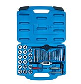 KING TONY Набор метчиков и плашек дюймовых 39 предметов | 12939SQ1