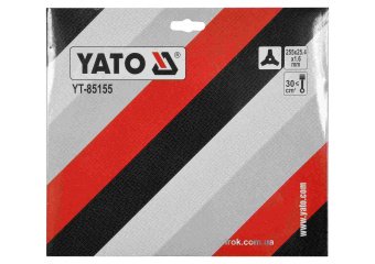 YATO Ніж 3-зубний YATO : Ø= 255 x 25.4 мм до газонокосарок YT-85001, YT-85003  | YT-85155