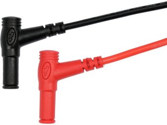 Щупи до цифрових тестерів YATO 2 шт. l=15 см в силіконовій ізоляції, кабель- 120 см [50]