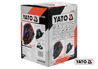 YATO Маска зварювальника YATO з автозатемнювальним світлофільтром, 100 х 60 мм  | YT-73926