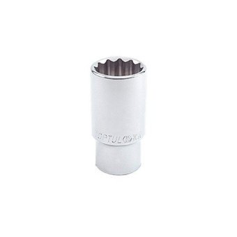 Головка торцевая 15 мм TOPTUL 1/2" длинная 12-гранная BAEF1615