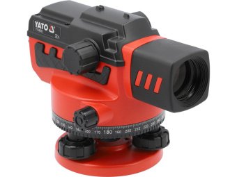 Нівелір оптичний авто-налаш YATO об'єктив Ø= 38мм, кратніс- 32Х, раді дії- 0,5-50 м, точніс- 1мм/30м