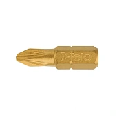 Бита FELO PZ1х25 мм TIN, 1/4, С 6,3 (2 шт.) (02101070)