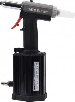 YATO Пневмозаклепочник YATO для нітів Ø= 4,0; 4,8; 5,0; 6,4 мм, 60 л/хв  | YT-36177