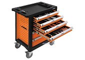STHOR Шафа для майстернь на колесах, 975х 765х 465 мм з 6 шухлядами та інструментами, 302 шт  | 5855