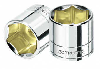 Truper D-5215-HM Головка торцевая, 6-гранная 3/8" 15мм