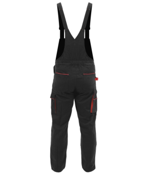 YATO Комбінезон робочий COMFY YATO розмір XL, чорно-червоний, 9 кишень, 100% бавовна  | YT-79254