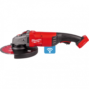 MILWAUKEE Шлифмашина угловая - болгарка аккумуляторная бесщёточная 230 мм M18 ONEFLAG230XPDB-0 | 493