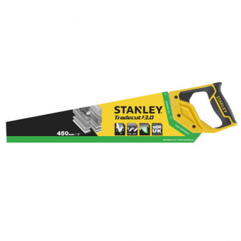 STANLEY Ножовка "Tradecut" универсальная с закаленными зубьями, L = 450мм, 7 tpi.