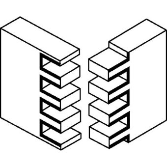 Bosch Фреза пряма, кінцева пазова 20x25 мм, хвостовик 8 мм