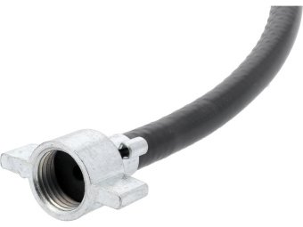 Шланг пневматичний ПВХ для накачки коліс в автомоб YATO; Ø=6/10 мм, роб тиск 10 Bar, l=12 м, гви М16