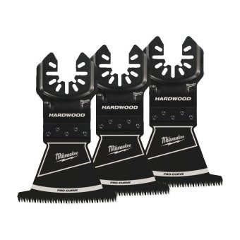 MILWAUKEE Полотно для мультітула OPEN-LOK, W 3C 64х40мм, (3шт), (міцна деревина)