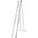 Драбина алюмінієва 3-х секційна Квітка PRO (3х14 сходинок) (110-9814)