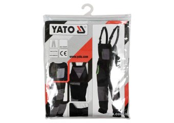 YATO Напівкомбінезон робочий YATO, розмір L/XL, 100% - бавовна  | YT-80173