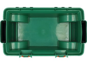 Сидіння обертове присадибне з коміркою FLO на 4 колесах Ø= 15 см 51х 31х 29 см, для навантаж.- 80 кг