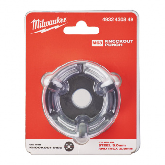 MILWAUKEE Пробойник M63-1pc | 4932430849