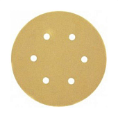 DeWalt DT3117XM_25_1 Самоклеящаяся шкурка d=125мм, зерно 240, 1шт (DW 423/ES55), HIGH-TECH 