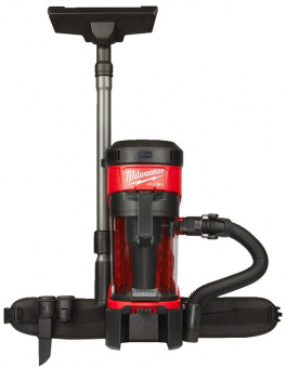 MILWAUKEE Пилосос акумуляторний ранцевий MILWAUKE, M18 FBPV-0 | 4933464483