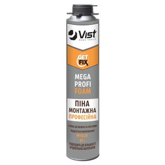 Піна монтажна Profi, 750 мл, 50л Getfix | 12-471