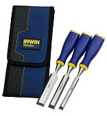 IRWIN Набор стальных стамесок по дереву из 3 предметов, MS500 13/19/25 ММ | 10503426