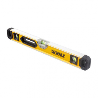 DeWALT Рівень "BOX BEAM LEVELS", алюмінієвий, 3 капсули, L=600 мм.