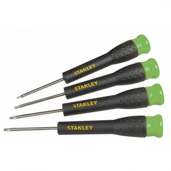 Набір викруток точної механіки STANLEY , 4 шт: Torx, №: TT6, TT7, TT8, TT9 | STHT0-62630