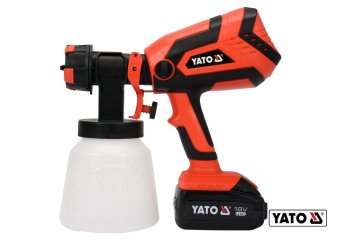 YATO Краскопульт аккумуляторный 18В 4Ач YATO YT-82765