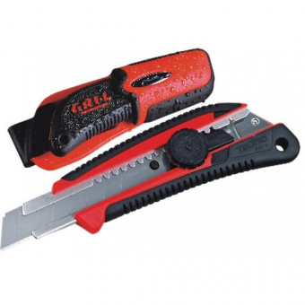 TAJIMA Нож сегментный 18мм, с кобурой, GRI, LC561RHSBL, винтовой фиксатор