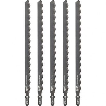 MILWAUKEE Полотна для лобзіка T313AW , 155мм, (5шт), (ізоляційні матерали) | 4932430144