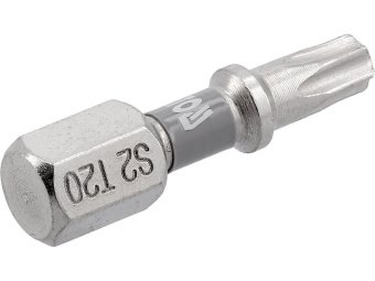 Насадка викруткова YATO TORX T20 х 25 мм. HEX 1/4", покрита нікелем, 2 шт.[10]